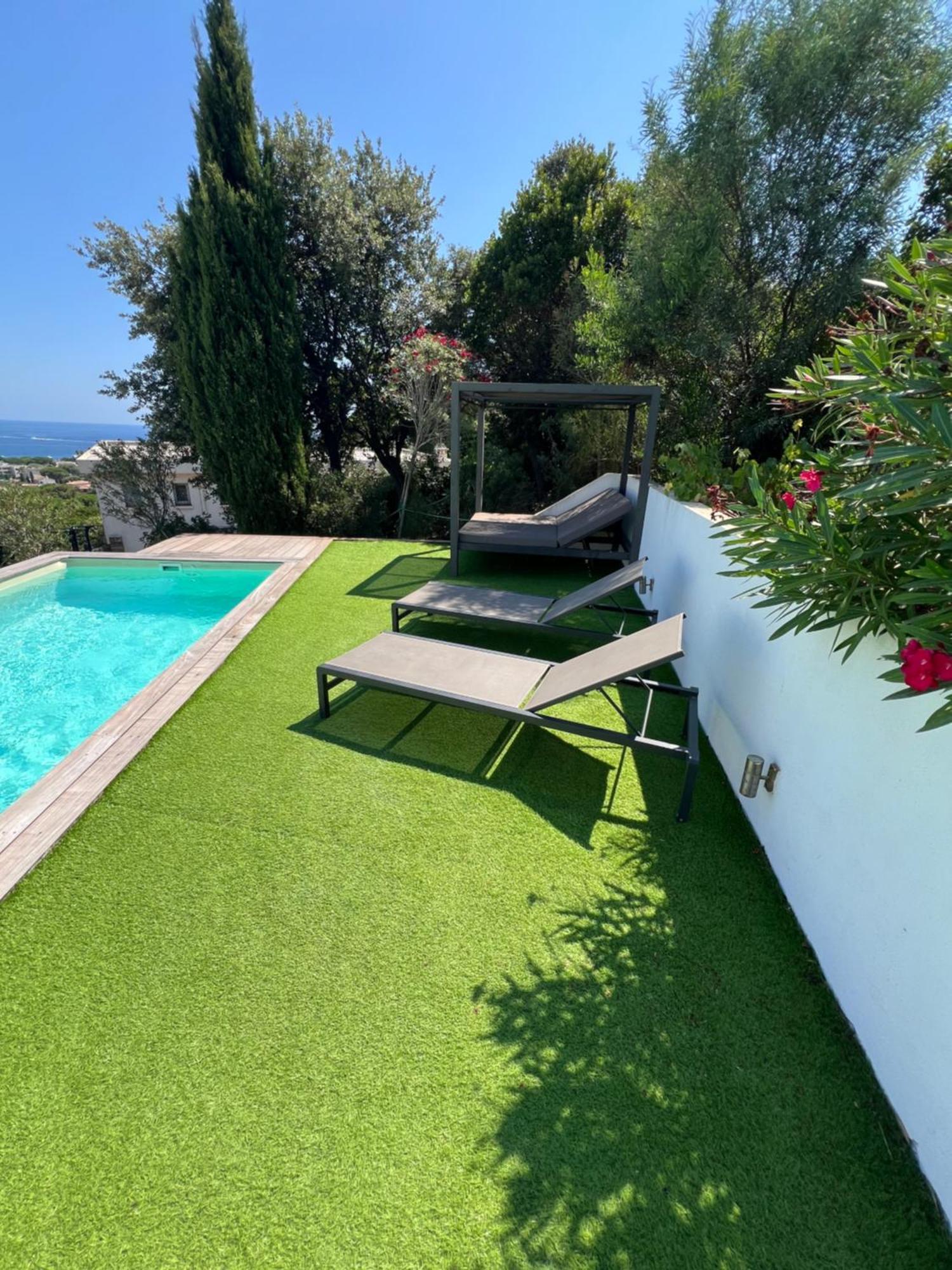Rdc De Villa Avec Piscine Cavalaire-sur-Mer Dış mekan fotoğraf